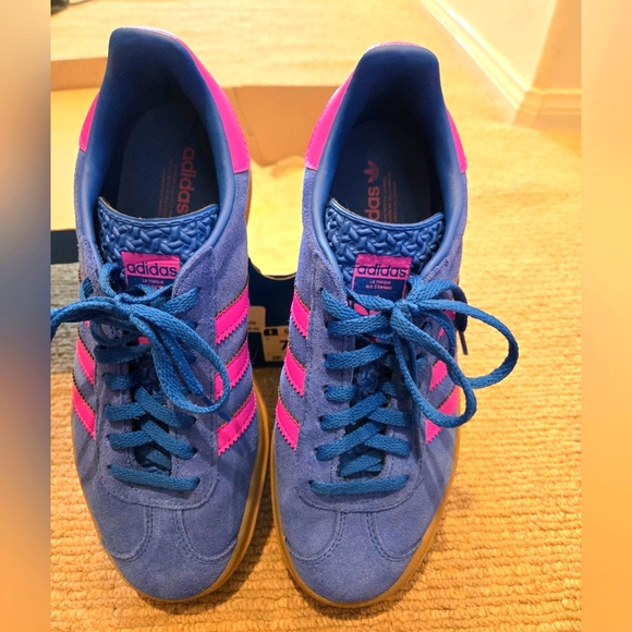 Adidas Women's Platform Gazelle Bold, Size 7 - Picture 8 of 12